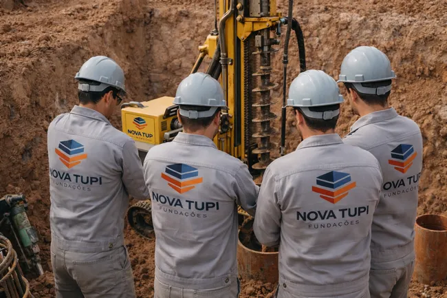 Brocas de fundação