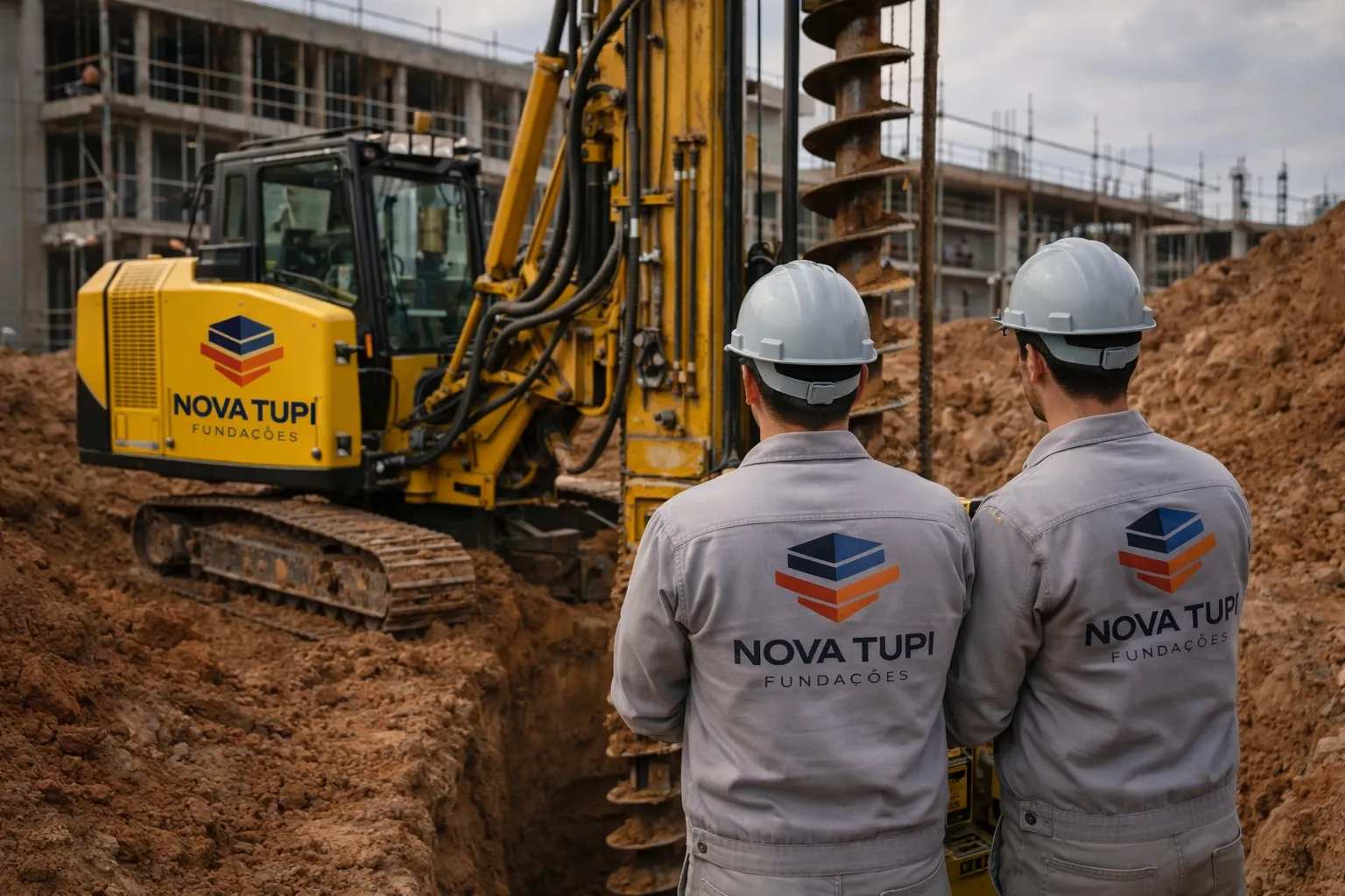 Estacas Hélice Contínua: Solução Eficiente para Fundações sem Vibração no Brasil